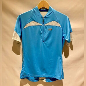 Louis Garneru Blue Cycling Jersey, large